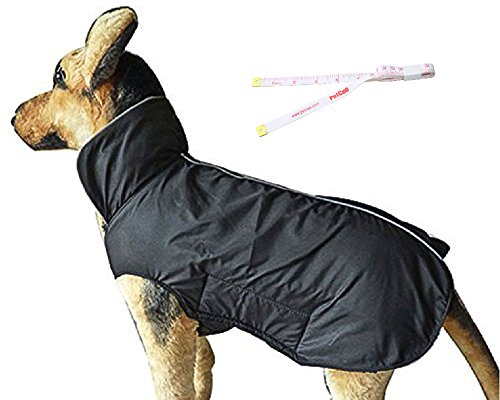PETCEE Large Dog Jackets,Dogs Waterproof Fleece