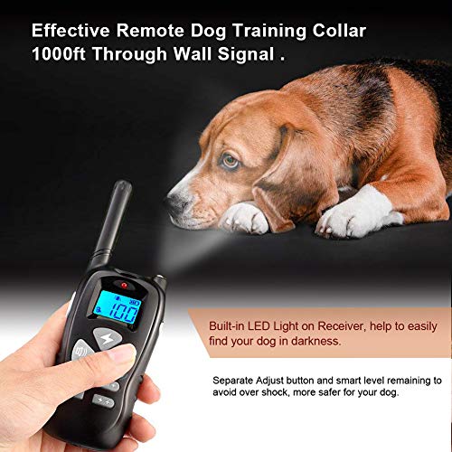 Dog Shock Collar with Remote 1600ft Range