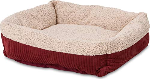 Aspen Pet Self-Warming Corduroy Pet Bed