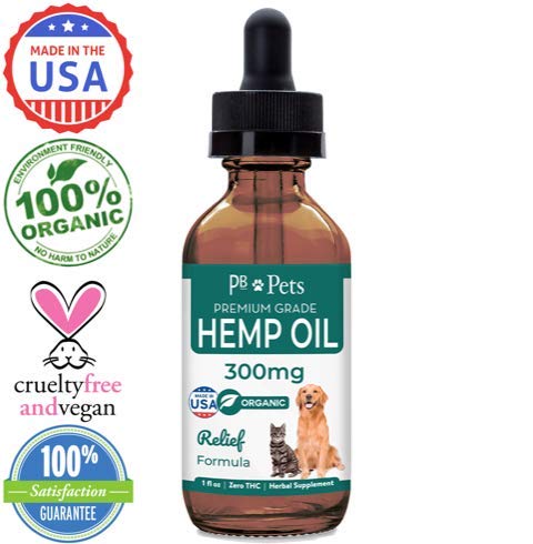 Full Spectrum Hemp Oil for Dogs and Cats (300mg)
