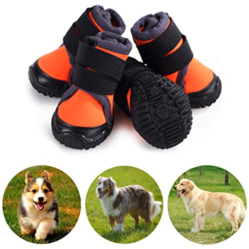 Petilleur Breathable Dog Hiking Shoes
