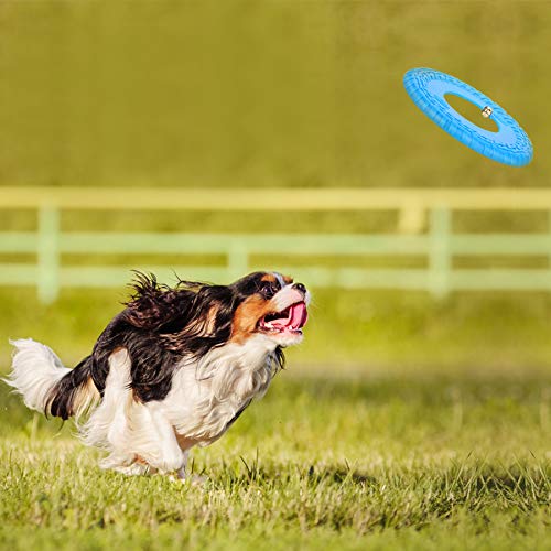 Dog Flying Disc Rubber Fitness Flyer Sports Toys Outdoor Pet