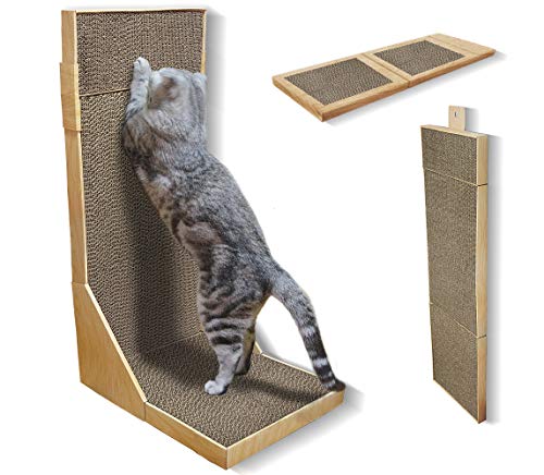 YOOGAO Pet Cat Scratcher Cardboard/Extra Long 44''