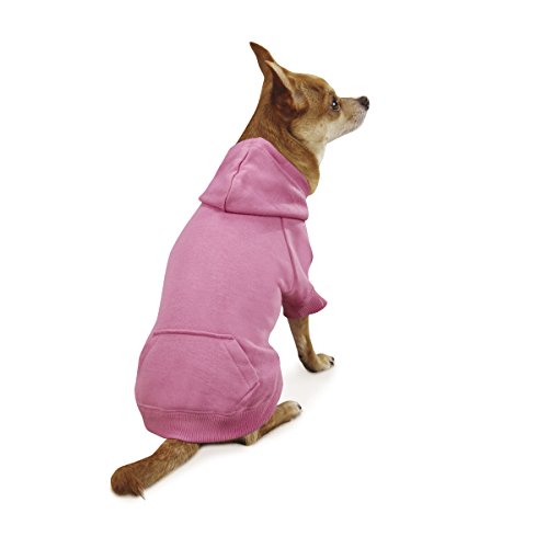 Casual Canine Basic Hoodie for Dogs, 24" XL, Pink