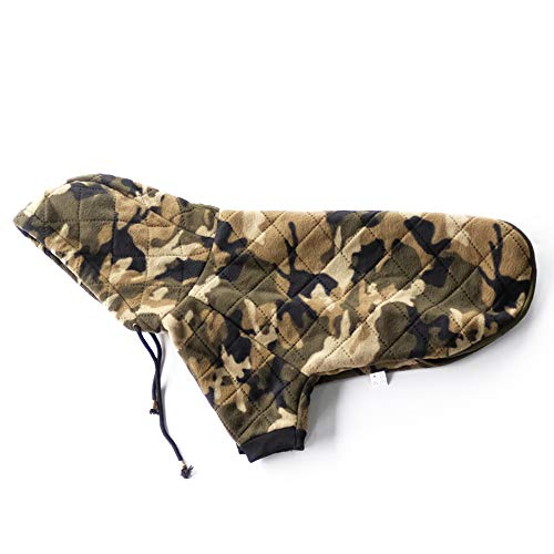 InnoPet pet Dog Clothes, Large Dog Camo Hoodie Costume Outfits Sweater Dog Coat Warm Sweatshirt Winter Jacket Dog Apparel for Cold Weather