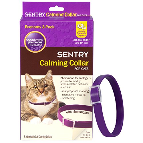 SENTRY Calming Collar for Cats, 3 Count