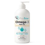 NEW PlayBow Omega-3 Fish Oil Supplement for Dogs & Cats