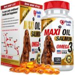 Salmon Fish Oil Omega 3 for Dogs & Cats - 120 Capsules