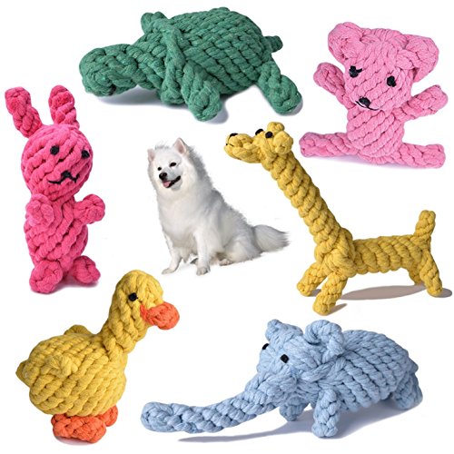 Barkawaytoys Rope Dog Toy- Chew on Toy for Pets
