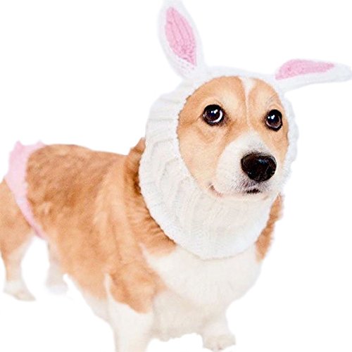 Zoo Snoods Bunny Dog Costume - Neck and Ear Warmer