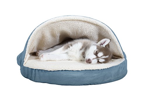 FurHaven Pet Dog Bed | Orthopedic Round Faux