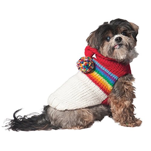 Chilly Dog Vintage Ski Hoodie for Dogs, Small