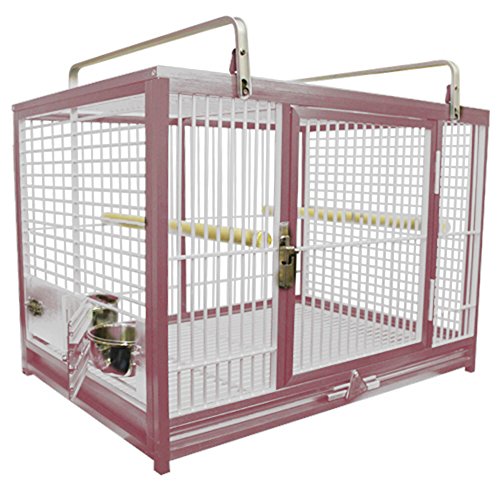 LARGE ALUMINIUM PARROT TRAVEL CARRIERS CAGE