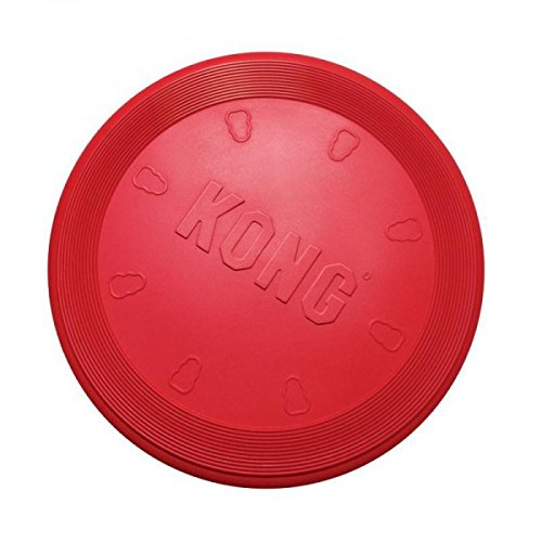 Kong Rubber Flyer,Large 2 Pack, Red