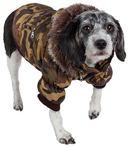 PET LIFE Classic Metallic Fashion Pet Dog Coat Jacket