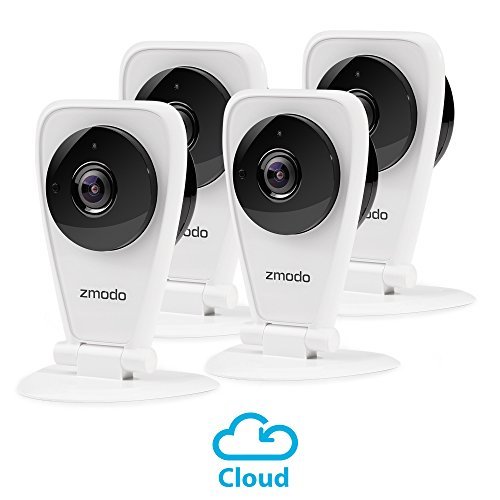 Zmodo 4-Pack EZCam HD Wireless Kid and Pet Monitoring