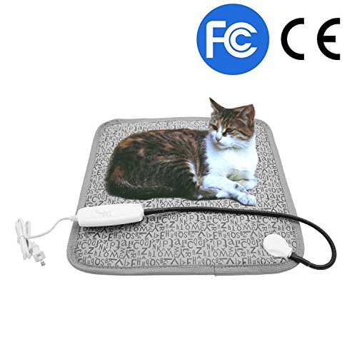 Pet Heating Pad, Dog Cat Electric Heated Blanket Mat