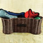 Bone Dry DII Large Wicker-Like Bone Shape Storage Basket