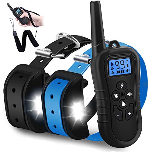 WDFZONE [New 2019] Dog Training Collar with Remote