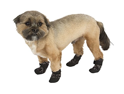 Ultra Paws Cozy Paws Traction Dog Boots, Small