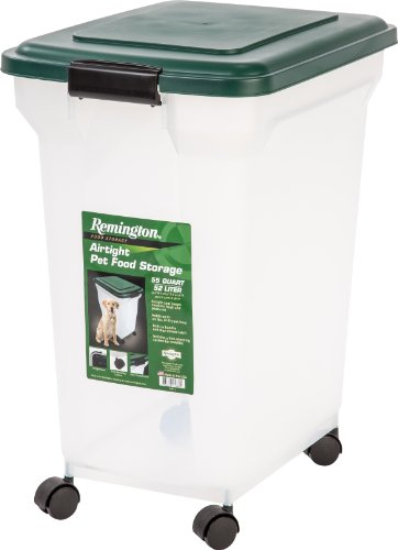 IRIS Remington Airtight Pet Food Storage, 42-Pounds