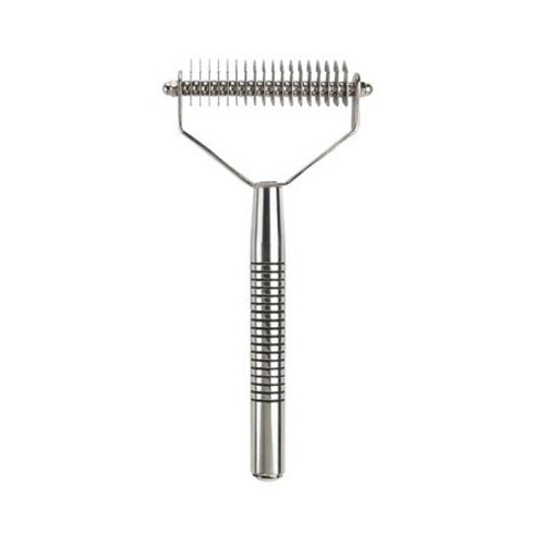 Oster Dog Rake and Shedding Brush, 18-Tooth Coarse