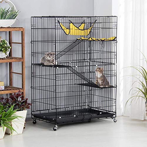 Foldable Cat Home Cages Wire