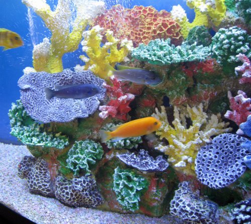 Artificial Coral Reef Aquarium Decor for Saltwater Fish