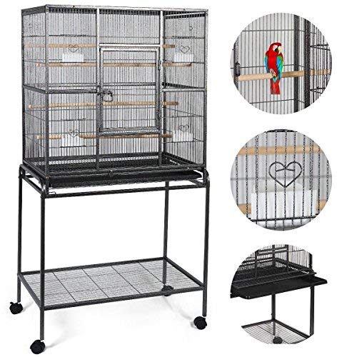 Giantex Bird Parrot Cage Chinchilla Cockatiel Conure Large