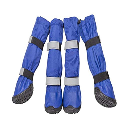 Jim Hugh 4Pcs/Set Big Dog Shoes 100% Waterproof