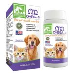 Organic Omega 3 Dogs & Cats - Fish, Algal & Flaxseed Oils