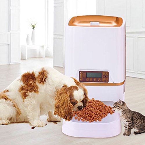 Programmable 6L Automatic Pet Feeders with Voice Message