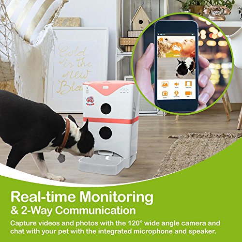 Cat Dog Pet Smart Automatic Feeder with WiFi Camera