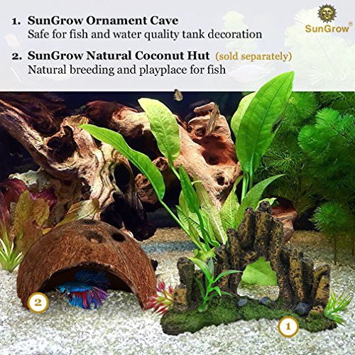 Decorative Aquarium Cave (1pc)