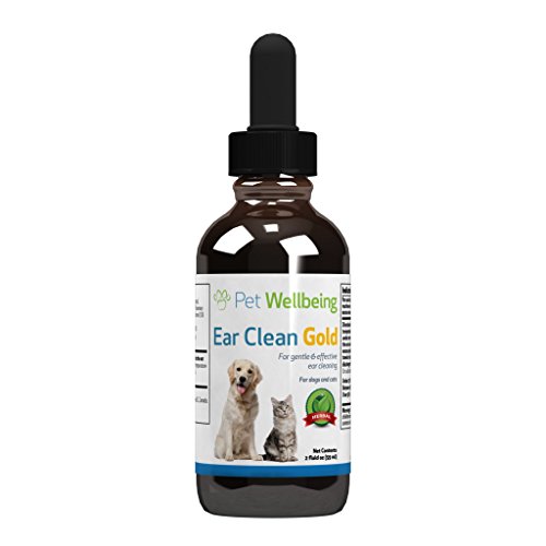 Pet Wellbeing Ear Clean Gold for Cats 2oz