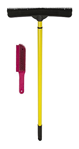 Evriholder FURemover Broom with Squeegee and Lint Brush Combo