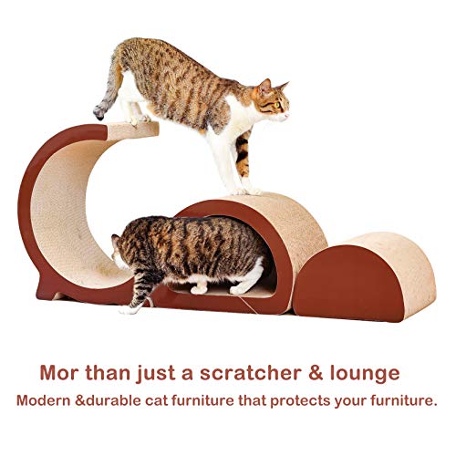 Siweite Cat Scratcher Lounge, Cat Scratch Post Corrugated