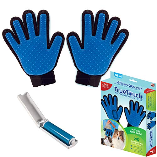 Allstar Innovations True Touch Five Finger Deshedding Glove