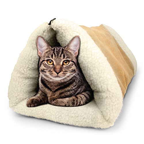 PARTYSAVING PET Palace 2-in-1 Pet Bed Snooze Tunnel