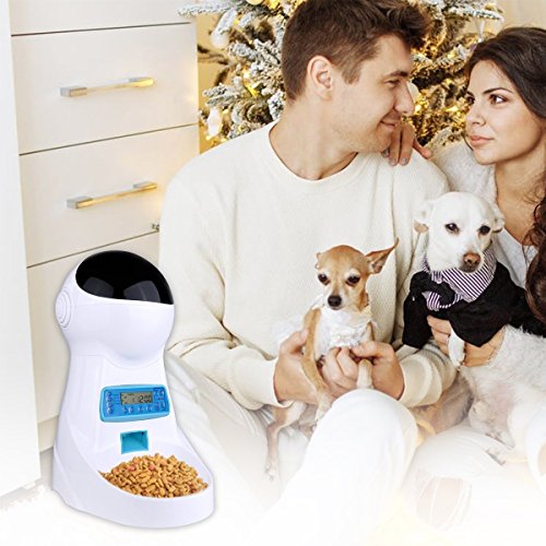 Automatic Pet Feeder, Dogs Cats Food Dispenser