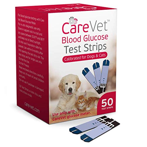 Care Vet Blood Glucose Test Strips (50 Count)