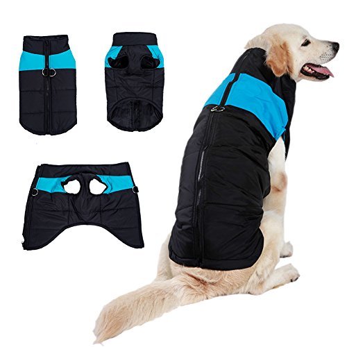 BESAZW Dog Down Jacket Winter Coat Cold Weather