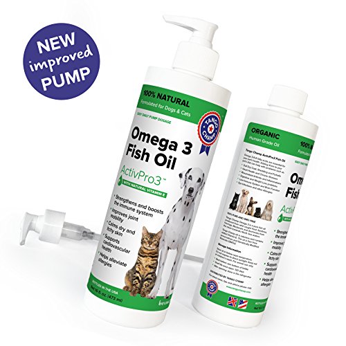 PURE OMEGA 3 for Cats and Dogs - LIQUID FISH OIL