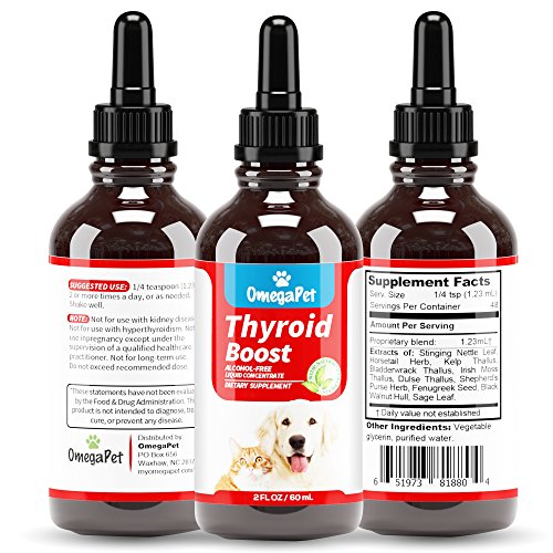 OmegaPet Natural Thyroid Support for Dogs