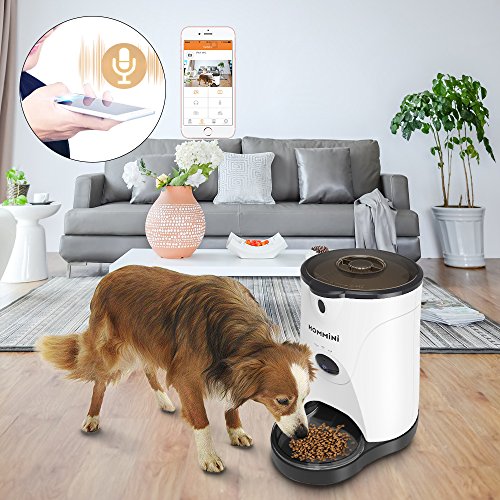 HOMMINI Smart Feeder, Automatic Pet Feeder with 110° HD Camera
