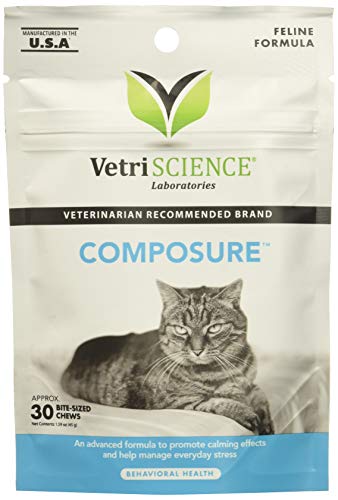 (4 Packages) VetriScience Laboratories - Composure Feline