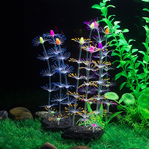 Saim Aquarium Decor Strip Coral Plants Ornament Silicone