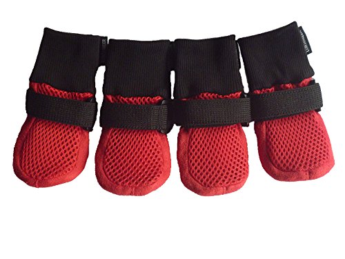 LONSUNEER Paw Protector Dog Boots Set of 4