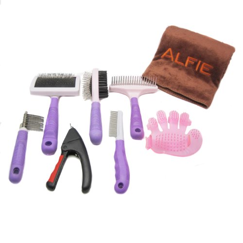 Alfie Pet by Petoga Couture - 7-piece Home Grooming Kit