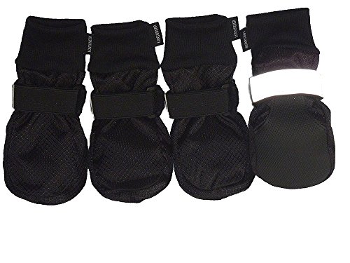 LONSUNEER Paw Protection Dog Boots Waterproof Soft